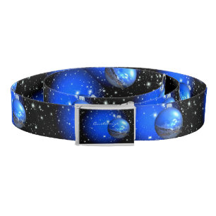 Merry Christmas celestial ornament Belt