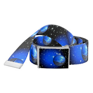 Merry Christmas celestial ornament customized Belt