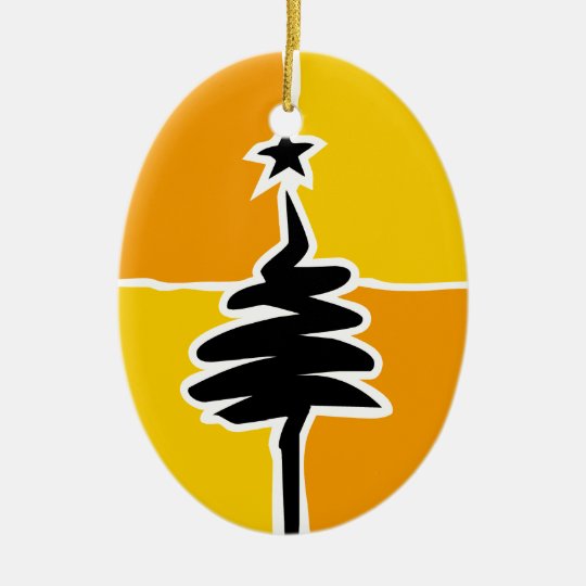 Merry Christmas Ceramic Ornament