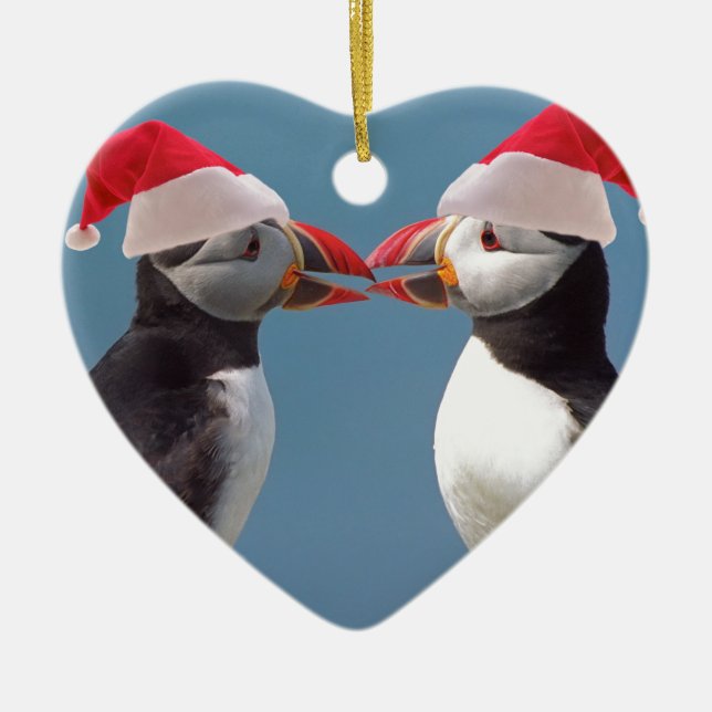 Merry Christmas Ceramic Ornament (Front)