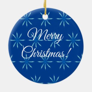  Merry Christmas Ceramic Ornament