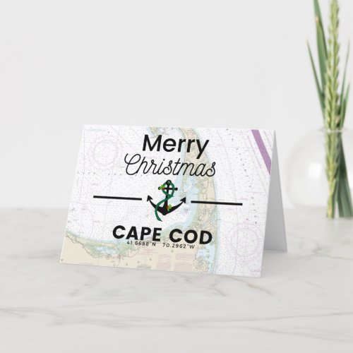 Merry Christmas Chart_ Cape Cod Holiday Card
