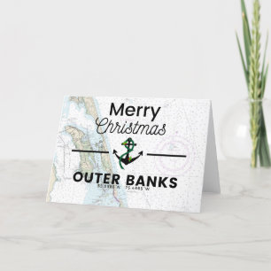 Merry Christmas Chart- Outer Banks Holiday Card