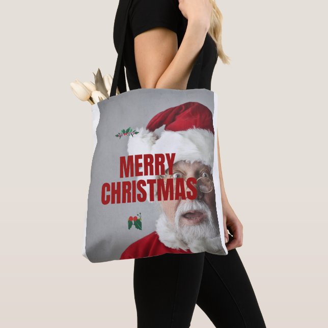 Merry Christmas Cheer Tote (Close Up)
