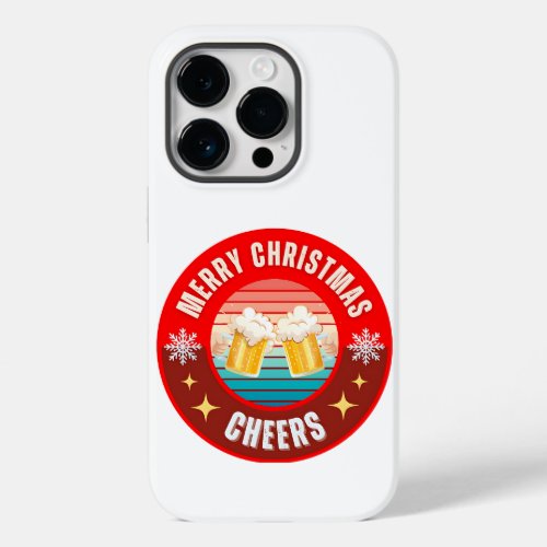 Merry Christmas Cheers Case_Mate iPhone 14 Pro Case