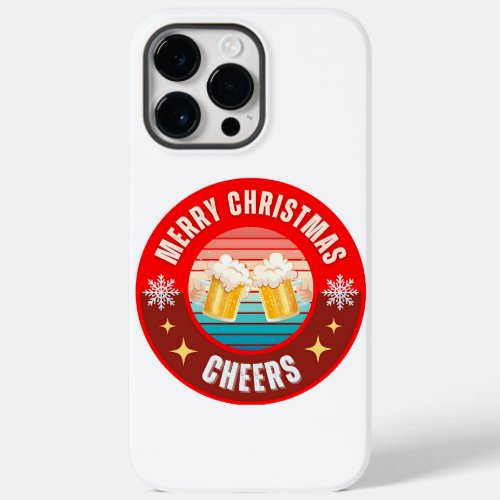 Merry Christmas Cheers Case_Mate iPhone 14 Pro Max Case