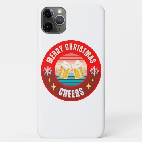 Merry Christmas Cheers iPhone 11 Pro Max Case