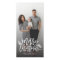 Merry Christmas Chic Hand Lettered Holiday Photo
