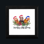 Merry Christmas Chicken Gift Box<br><div class="desc">Merry Christmas Chicken</div>