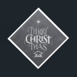 Merry CHRISTmas Christian Chalkboard Calligraphy Napkins<br><div class="desc">Merry CHRISTmas Religious Chalkboard Calligraphy We say 'Merry Christmas' all the time, but often forget the origin of the words. This art features original hand lettering that in its unique design tells the story of Christmas, simply and elegantly in the fashionable chalkboard look. Show your CHRISTmas spirit to family and...</div>