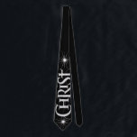 Merry CHRISTmas Christian Chalkboard Calligraphy Neck Tie<br><div class="desc">We say 'Merry CHRISTmas' all the time, but often forget the origin of the words. This art features original hand lettering that focuses on the true meaning of Christmas, simply and elegantly in the fashionable chalkboard look. Show your CHRISTmas spirit to family and friends when they come over to for...</div>