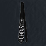 Merry CHRISTmas Christian Chalkboard Calligraphy Neck Tie<br><div class="desc">We say 'Merry CHRISTmas' all the time, but often forget the origin of the words. This art features original hand lettering that focuses on the true meaning of Christmas, simply and elegantly in the fashionable chalkboard look. Show your CHRISTmas spirit to family and friends when they come over to for...</div>