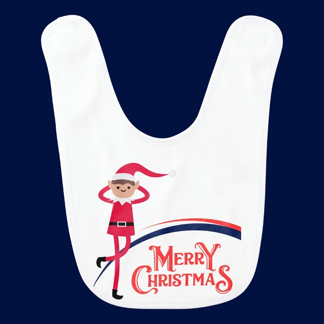 Merry Christmas, Christmas Baby  Baby Bib (Creator Uploaded)