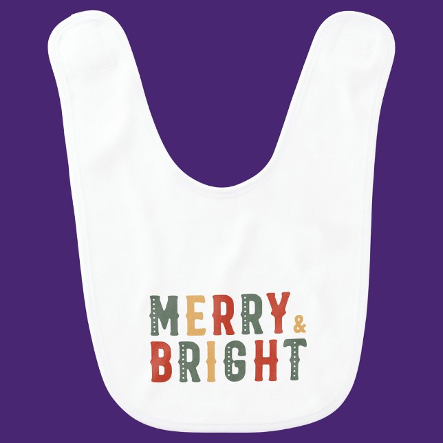 Merry Christmas, Christmas Baby  Baby Bib (Creator Uploaded)
