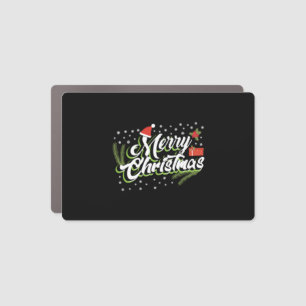 Merry Christmas - Christmas design Car Magnet