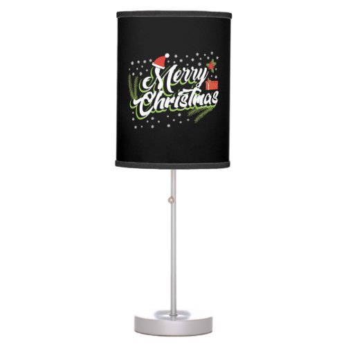 Merry Christmas _ Christmas design Table Lamp