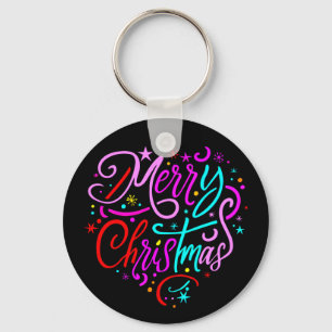 Merry Christmas - Christmas Designs T-Shirt Keychain