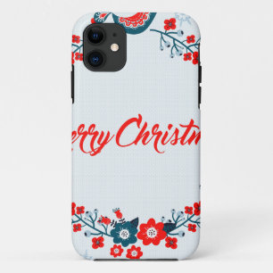 merry christmas christmas greeting iPhone 11 case