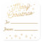 MERRY CHRISTMAS / Christmas Sticker Tags