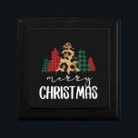 Merry Christmas Christmas Svg Leopard Tree Gift Box<br><div class="desc">Merry Christmas Christmas Svg Leopard Tree</div>