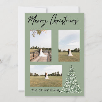Merry Christmas Christmas Tree Card