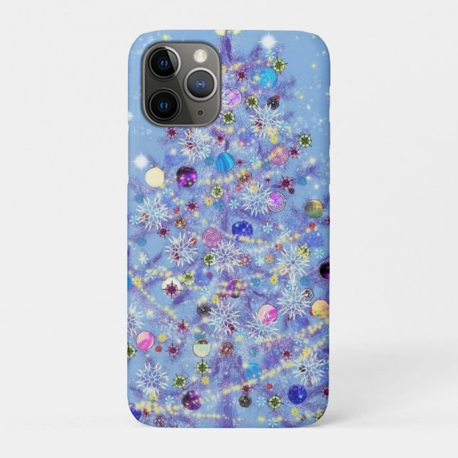 Merry Christmas - Christmas Tree Case-Mate iPhone Case (Back)
