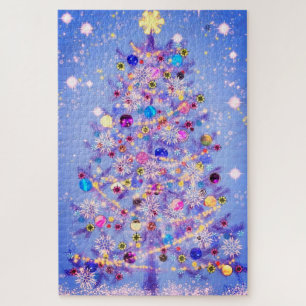 Merry Christmas - Christmas Tree - Gift For You Jigsaw Puzzle
