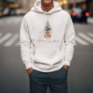 Merry Christmas, Christmas Tree Hoodie