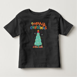 MERRY CHRISTMAS - Christmas Tree T-Shirt