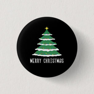 Merry Christmas Classic Button