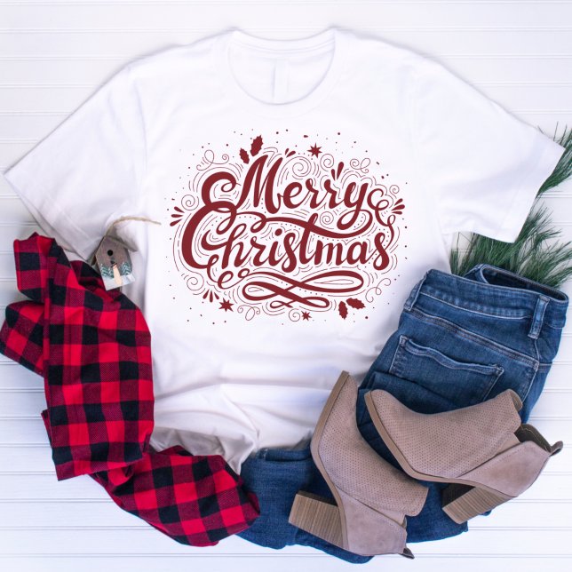 Merry Christmas Classic Traditions T-Shirt (Creator Uploaded)