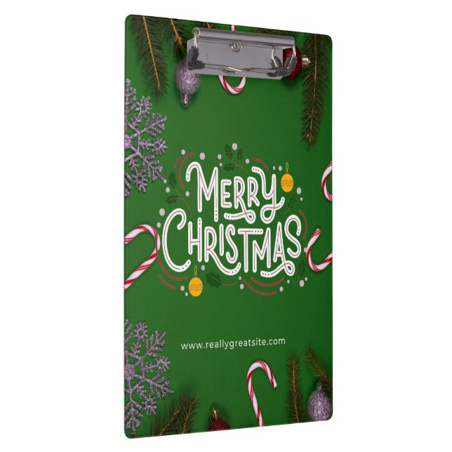 Merry Christmas Clipboard (Right)