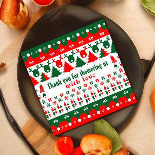 Merry Christmas Cloth Napkin