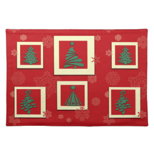 Merry Christmas Cloth Placemat
