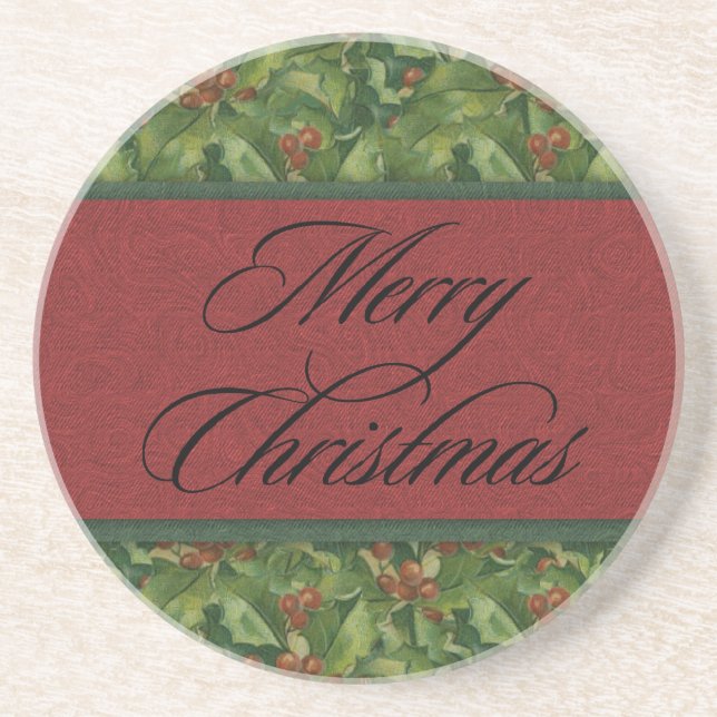 Merry Christmas Coaster (Front)