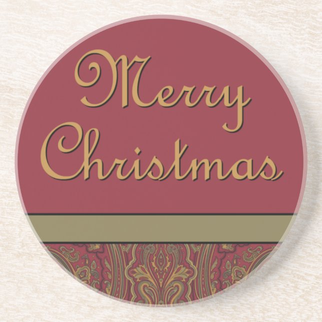 Merry Christmas Coaster (Front)