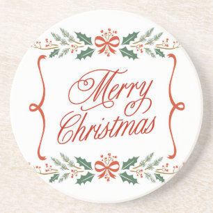 Merry Christmas Coaster