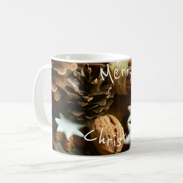 Merry Christmas Coffee Mug (Front Left)