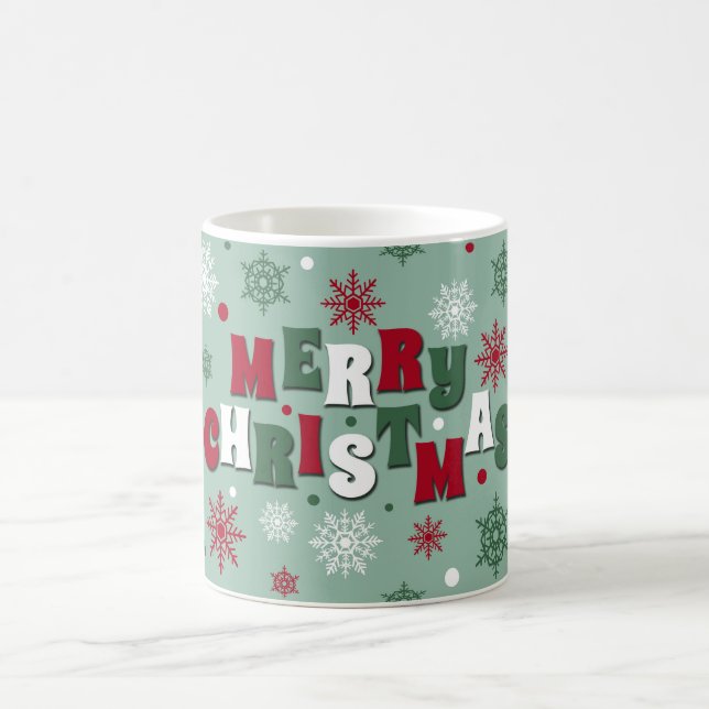 Merry Christmas Coffee Mug (Center)
