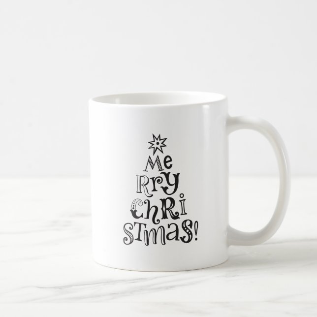 Merry Christmas Coffee Mug (Right)