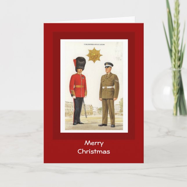 Merry Christmas, Coldstream Guards Holiday Card (Front)