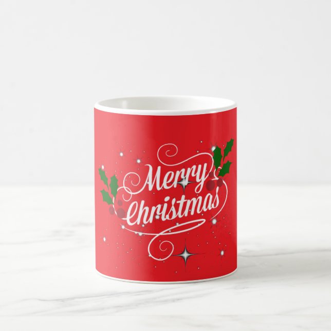 Merry Christmas Color Morph Mug (Center)
