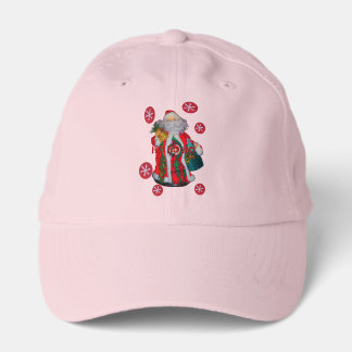 Merry Christmas Colorful Santa Claus Art Print Performance Cap
