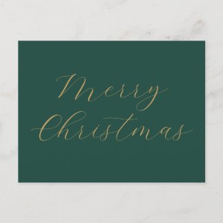 Merry Christmas Company Name Employee Gold