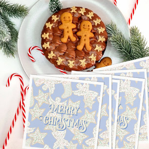 Merry Christmas Cookies Traditional Holiday Napkins