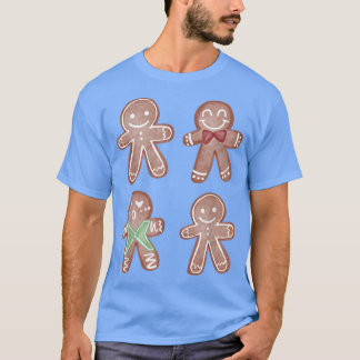 Merry Christmas Cookies Xmas Gingerbread Man Desse T-Shirt