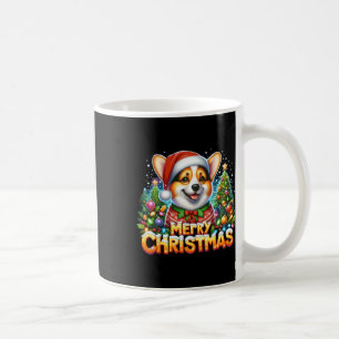 Merry Christmas Corgi Dog Corgmas Matching Christm Coffee Mug