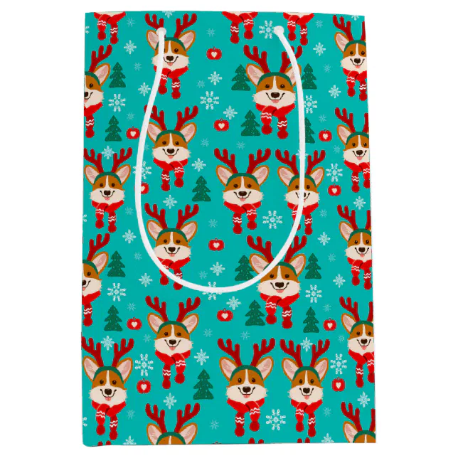 Merry Christmas Dog Gift Bag Zazzle