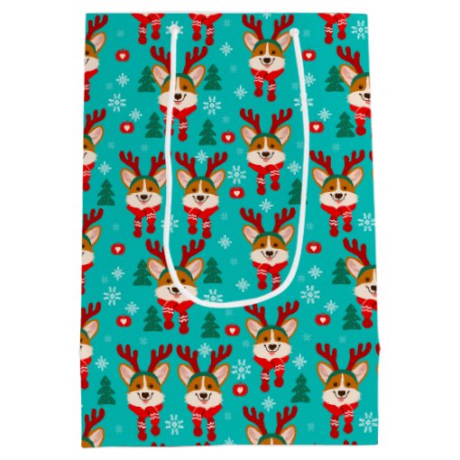 Merry Christmas Dog Gift Bag Zazzle