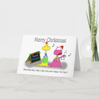 Merry Christmas Cousin Holiday Card
